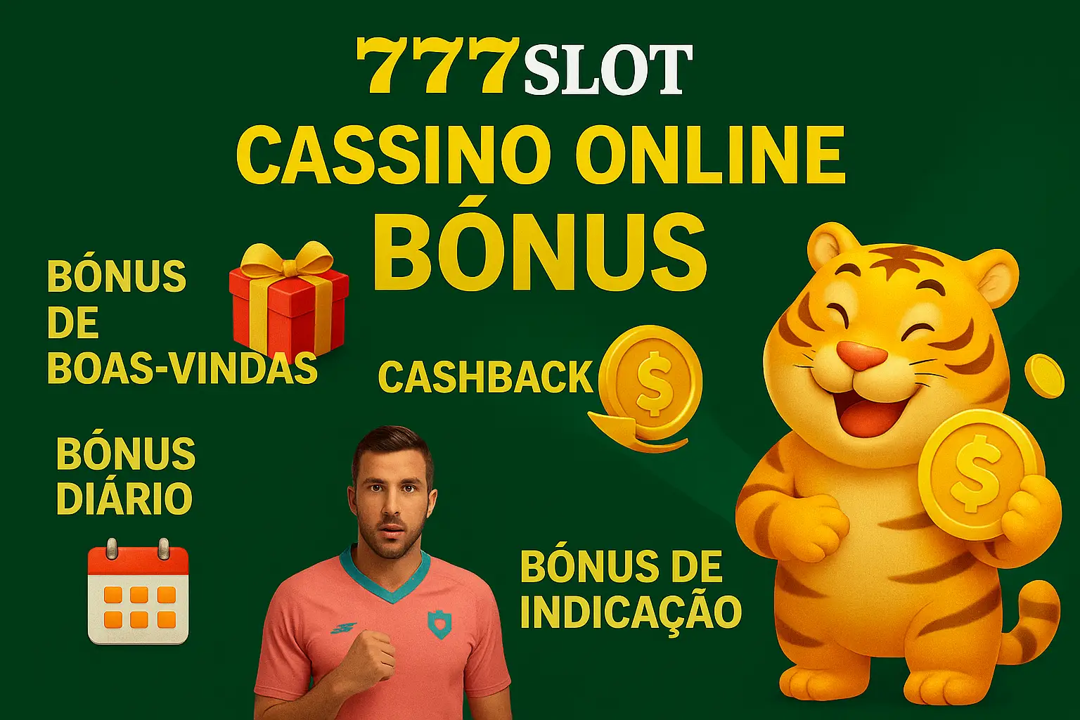 O bônus promocional 777SLOT é uma ótima maneira de começar sua aventura
