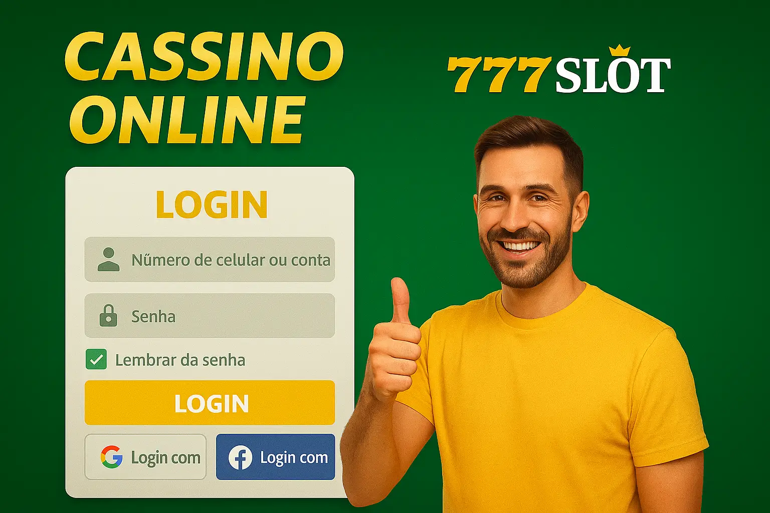Login no Cassino 777SLOT